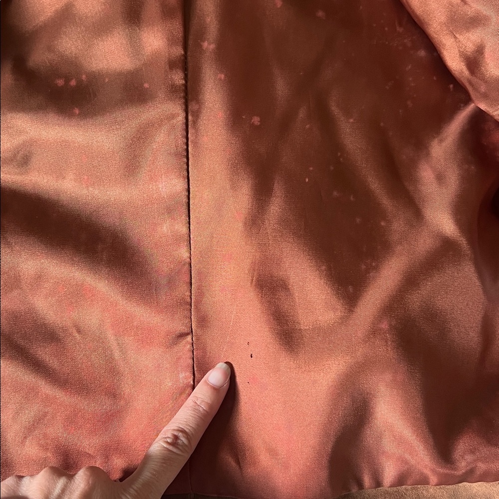 Vintage Ann Taylor Suede Fringe Jacket - Picture 13 of 15